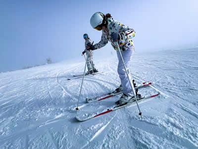 Skiing